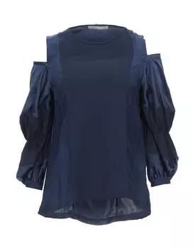 Топ High, синий