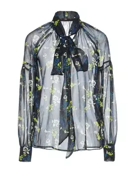 Топ High, синий