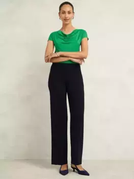 Топ Hobbs Hobbs Cathy Drape Neck, зеленый