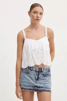 Топ Hollister Co., белый