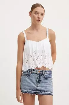 Топ Hollister Co., белый