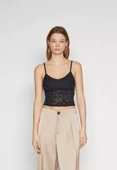 Топ Hollister Co., черный