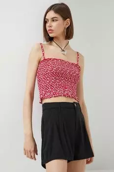 Топ Hollister Co., красный