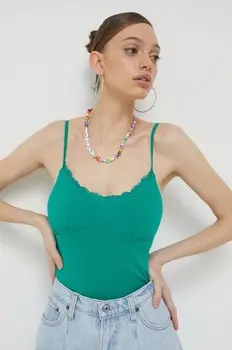 Топ Hollister Co., зеленый