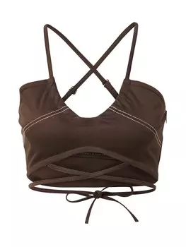 Топ Hosbjerg Inaya, темно-коричневый