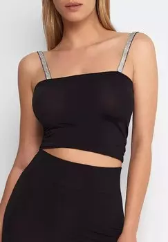 Топ HOT CHERRY H25 Poupe Marilyn, черный