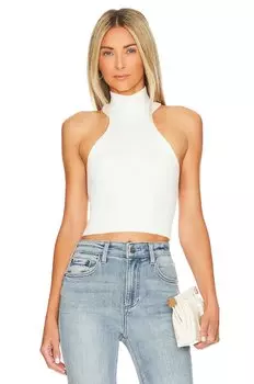 Топ House of Harlow 1960 x REVOLVE Heather Halter, слоновая кость