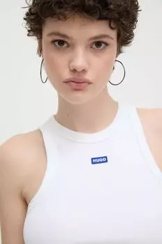 Топ Hugo Blue, белый