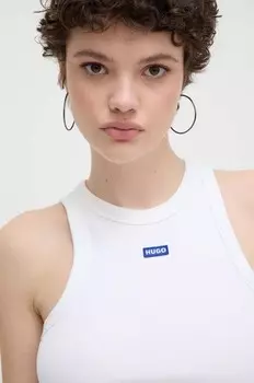 Топ Hugo Blue, белый