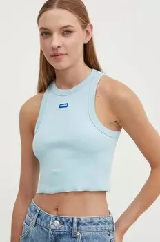 Топ Hugo Blue, синий