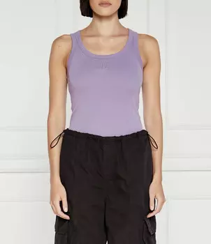 Топ HUGO Datamia Slim Fit, лавандовый