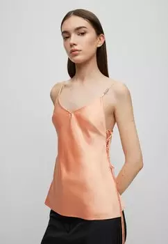 Топ HUGO, светло-оранжевый