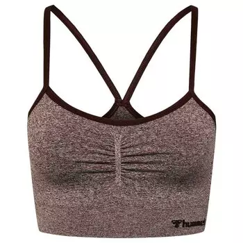 Топ Hummel CI Scrunch, коричневый
