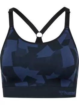 Топ Hummel, цвет blue indigo melange