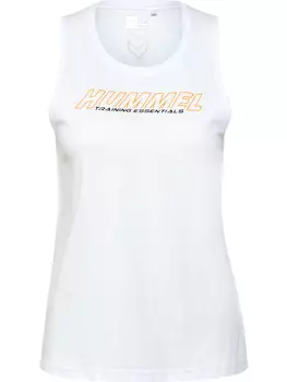 Топ Hummel Oberteil Hmlte Confident Cotton Tank, белый