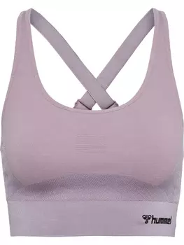 Топ Hummel Sportoberteil Hmlclea Seamless Sports, цвет NIRVANA MELANGE