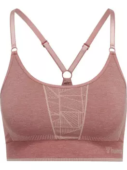 Топ Hummel Sportoberteil Hmlmt Energy Seamless Sports, цвет WITHERED ROSE/ROSE TAN MELANGE