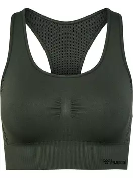 Топ Hummel Sportoberteil Hmlshaping Seamless Sports, цвет CLIMBING IVY