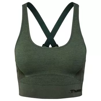 Топ Hummel Tiffy Seamless, зеленый