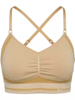 Топ Hummel Top Hmlmt Yoga Damen, цвет CURDS & WHEY MELANGE