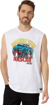 Топ Hurley NASCAR Only Rippin Muscle Tank, белый
