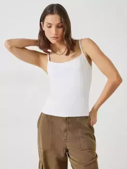 Топ HUSH Sayla Cami, белый