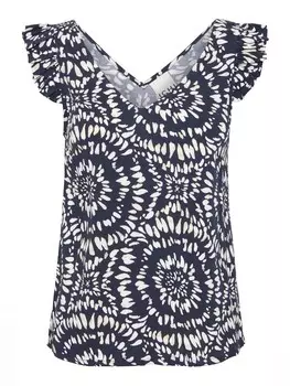 Топ ICHI IHAYA, темно-синий