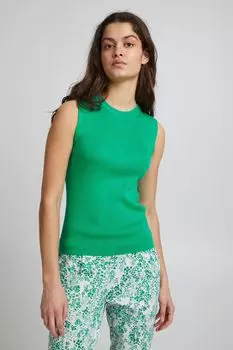 Топ ICHI Pullunder, зеленый