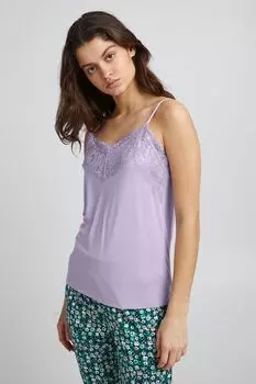 Топ ICHI Spitzen, фиолетовый