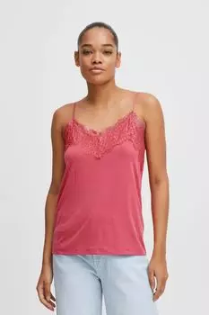 Топ ICHI Spitzen, розовый