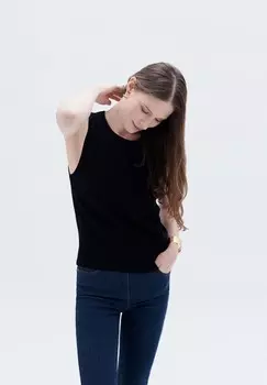 Топ ILONA Caroll, черный