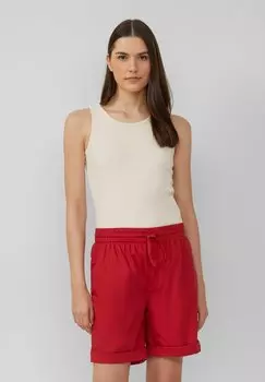 Топ IM SLIM FIT MIT STICKEREI s.Oliver, кремовый
