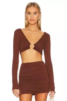 Топ Indah Layla, цвет Cafe