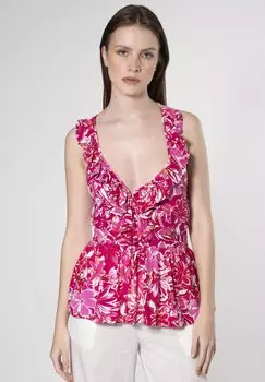 Топ INFLUENCER, мультиколор