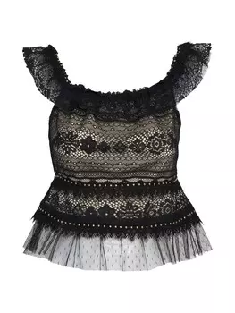 Топ Influencer Top, черный