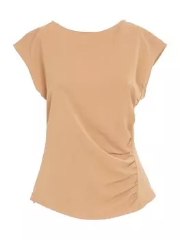 Топ Influencer Top, коричневый