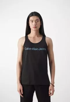 Топ INSTITUTIONAL LOGO TANK Calvin Klein Jeans, цвет black