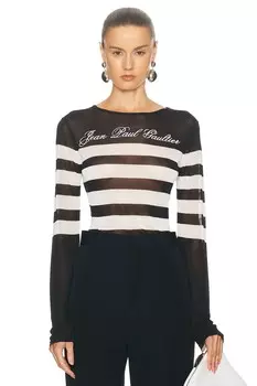 Топ Intarcia Signature Marinere Jean Paul Gaultier, цвет Black & White