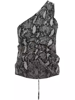 Топ IRO Akia, серый