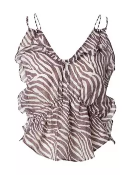 Топ IRO, коричневый