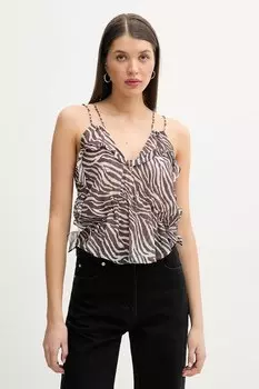 Топ Iro, коричневый