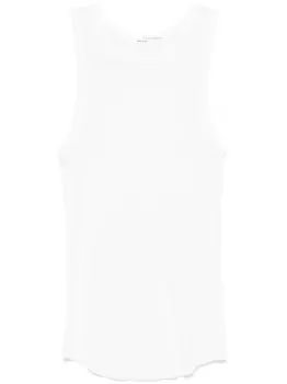 Топ Isabel Benenato в рубчик, белый