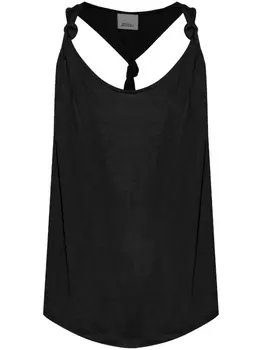 Топ ISABEL MARANT с узлом, синий