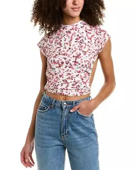 Топ Isabel Marant toile Juvia, белый