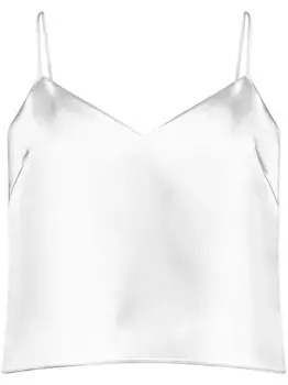 Топ Ischia на бретелях Galvan, белый