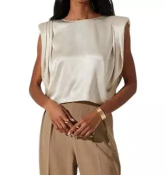 Топ Isola в кремовом цвете ASTR