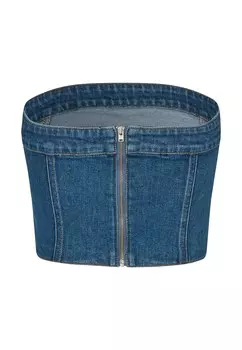 Топ IVANNA Modstrm, темно-синие джинсы