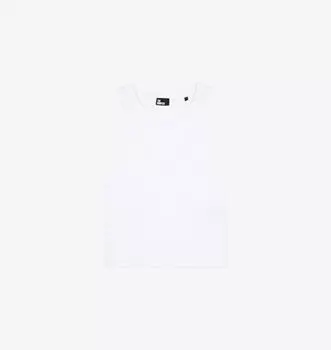 Топ из эластичного хлопка с ребристым узором на спине-борцовке The Kooples, белый