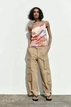 Топ из атласа ZARA, только один