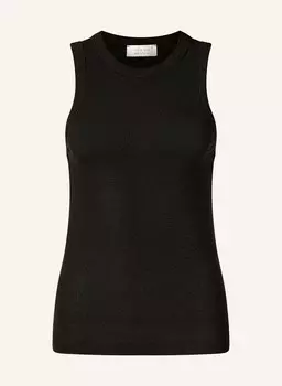 Топ из блестящей пряжи Rich&Royal, черный